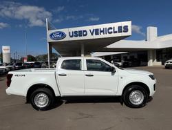 2025 Isuzu D-MAX SX MY24 4X4 Dual Range Mineral White