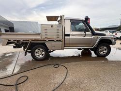 2019 Toyota Landcruiser GXL VDJ79R 4X4 Dual Range Vintage Gold