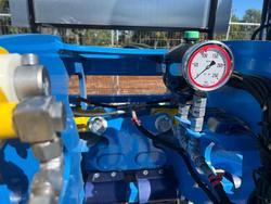 0 Farmet Softer 9Ps W Trailing Speed Disc + Tube Roller New BLUE