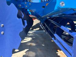 0 Farmet Softer 9Ps W Trailing Speed Disc + Tube Roller New BLUE