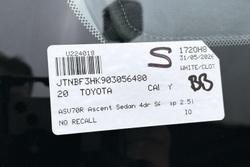 2020 Toyota Camry Ascent