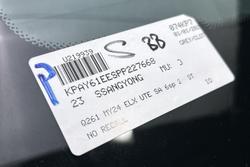 2023 SsangYong Musso ELX