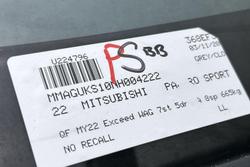 2022 Mitsubishi Pajero Sport Exceed