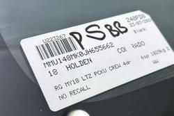 2018 Holden Colorado LTZ