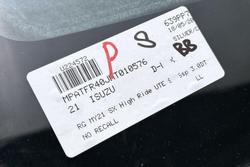 2021 Isuzu D-MAX SX High Ride