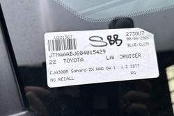 2022 Toyota Landcruiser Sahara ZX