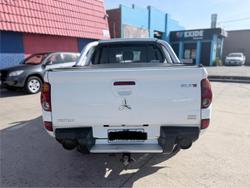 2013 Mitsubishi Triton GLX-R MN MY14 4X4 Dual Range White