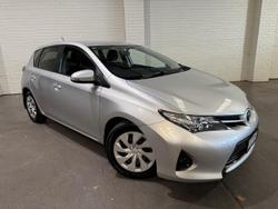 2012 Toyota Corolla Ascent ZRE182R Silver Pearl