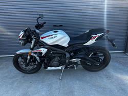 2021 Triumph Street Triple S 660 LAMS Street Triple White