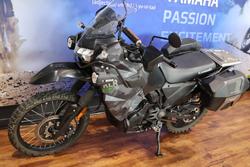 2023 Kawasaki KLR650 ADVENTURE CYPHER CAMO GRAY