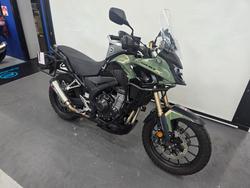 2023 Honda CB500XA (NX500) Green