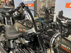 2013 Harley-Davidson Fat Boy Lo 1690 (FLSTFB) Softail Black