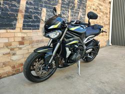 2021 TRIUMPH STREET TRIPLE RS ROAD BLACK