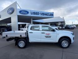 2025 Isuzu D-MAX SX MY25.5 4X4 Dual Range Mineral White