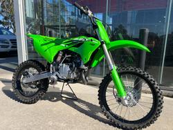 2025 Kawasaki 2025 Kawasaki 112CC KX112 (KX112ASFNN) Motocross GREEN