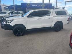 2021 Toyota Hilux SR GUN126R 4X4 Dual Range Glacier White