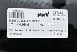 2017 Hyundai Veloster SR Turbo