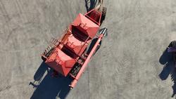 0 USED MORRIS 8336 AIR SEEDER WITH 3 BINS RED