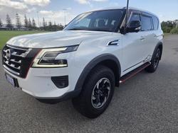 2023 Nissan Patrol Warrior Y62 MY23 4X4 Dual Range Moonstone White