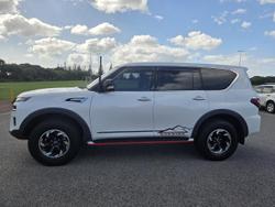 2023 Nissan Patrol Ti Y62 MY23 4X4 Dual Range Moonstone White