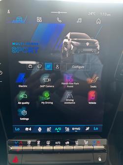 2026 Renault Scenic E-Tech Esprit Alpine EV87 XCB MY26 Diamond Black