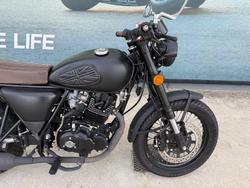 2022 BRAAAP ST-250 CAFE RACER Black