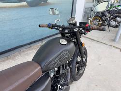 2022 BRAAAP ST-250 CAFE RACER Black