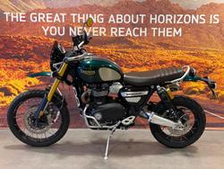 2021 Triumph Scrambler 1200 Steve McQueen Edition Scrambler Green