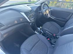 2018 Hyundai Accent Sport RB6 MY18 Chalk White