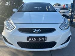 2018 Hyundai Accent Sport RB6 MY18 Chalk White