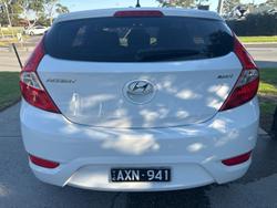 2018 Hyundai Accent Sport RB6 MY18 Chalk White