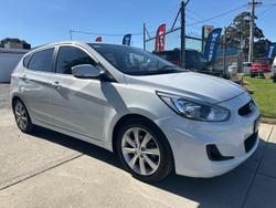2018 Hyundai Accent Sport RB6 MY18 Chalk White