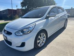 2018 Hyundai Accent Sport RB6 MY18 Chalk White