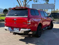 2016 Mitsubishi Triton GLS MQ MY16 4X4 Dual Range Red