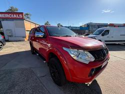 2016 Mitsubishi Triton GLS MQ MY16 4X4 Dual Range Red