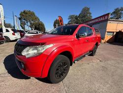 2016 Mitsubishi Triton GLS MQ MY16 4X4 Dual Range Red