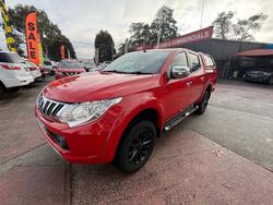 2016 Mitsubishi Triton GLS MQ MY16 4X4 Dual Range Red