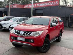 2016 Mitsubishi Triton GLS MQ MY16 4X4 Dual Range Red