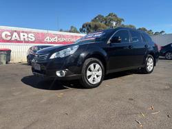 2012 Subaru Outback 2.5i Premium 4GEN MY12 AWD Crystal Black