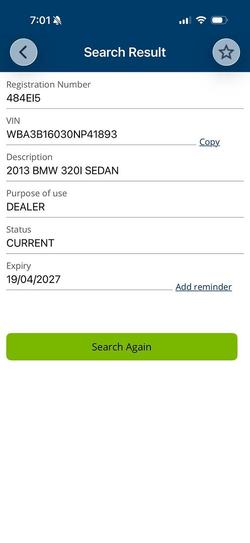 2013 BMW 3 Series 320i