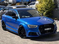 2019 Audi S3 8V MY19 Four Wheel Drive Blue