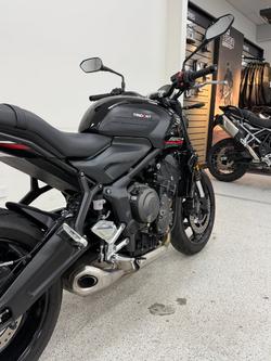 2025 Triumph 2025 TRIUMPH 660CC TRIDENT LAMS Black