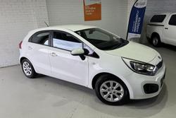 2013 Kia Rio S UB MY13 Clear White