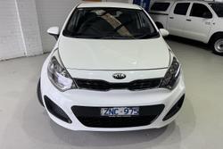 2013 Kia Rio S UB MY13 Clear White