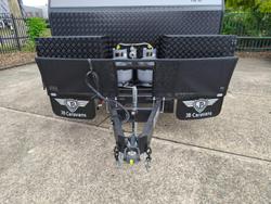 2026 JB Caravans Dirt Road Xtreme 19'6 Front Door Cafe