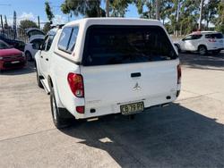 2014 MITSUBISHI TRITON GLX (4x4) MN MY14 UPDATE White