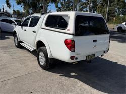 2014 MITSUBISHI TRITON GLX (4x4) MN MY14 UPDATE White