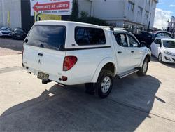 2014 MITSUBISHI TRITON GLX (4x4) MN MY14 UPDATE White