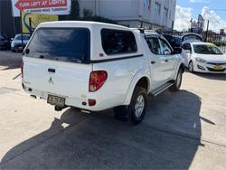2014 MITSUBISHI TRITON GLX (4x4) MN MY14 UPDATE White