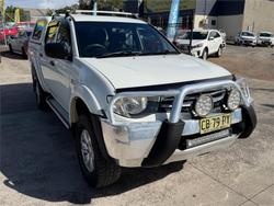 2014 MITSUBISHI TRITON GLX (4x4) MN MY14 UPDATE White